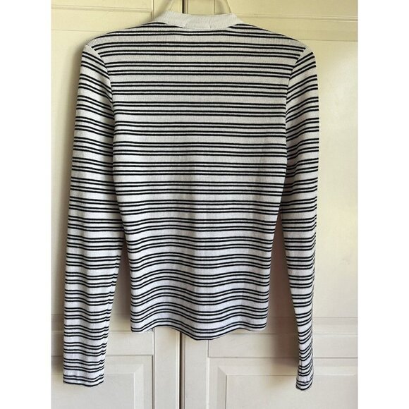 Chaser Henley Shirt Womens Extra Small‎ Linen Blend XS New - Picture 5 of 7